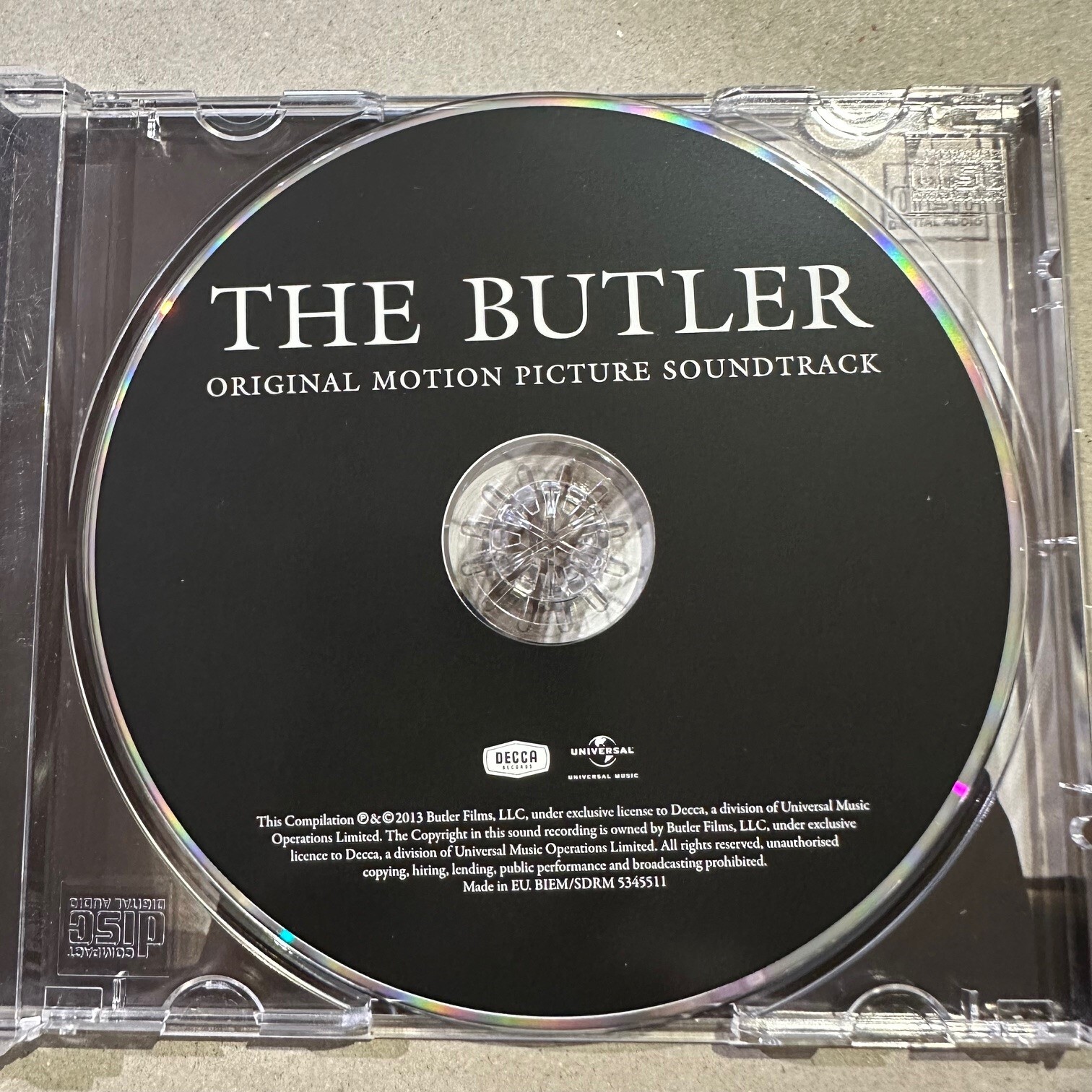 The Butler [original Motion Picture Soundtrack] By Various Artists (cd 