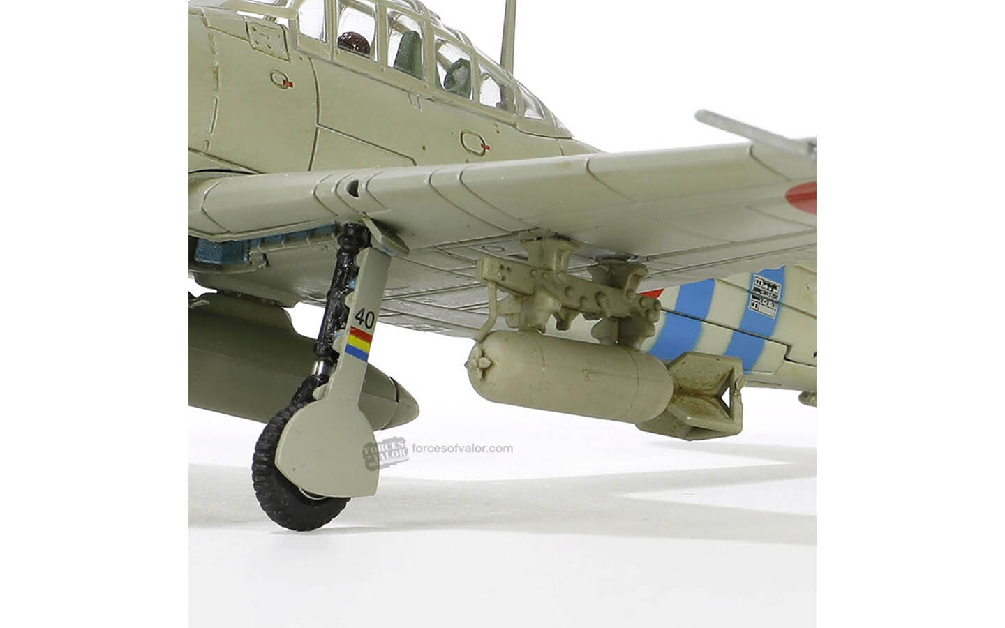 IJN MITSUBISHI A6M2B (MODEL 21) ZERO - HIRYU - FORCES OF VALOR FOV