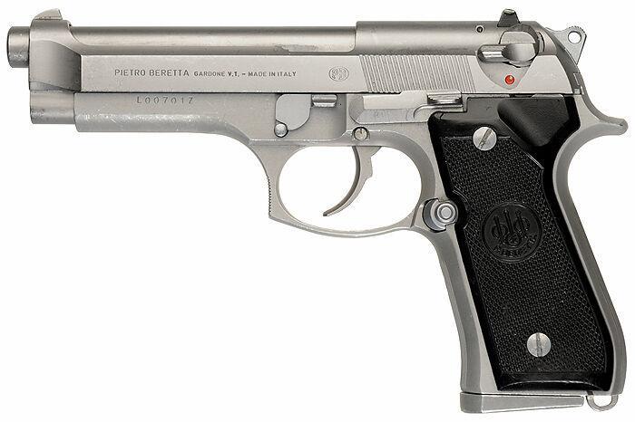 Beretta M92 Fs Co2 Gbb Gel Blaster Silver