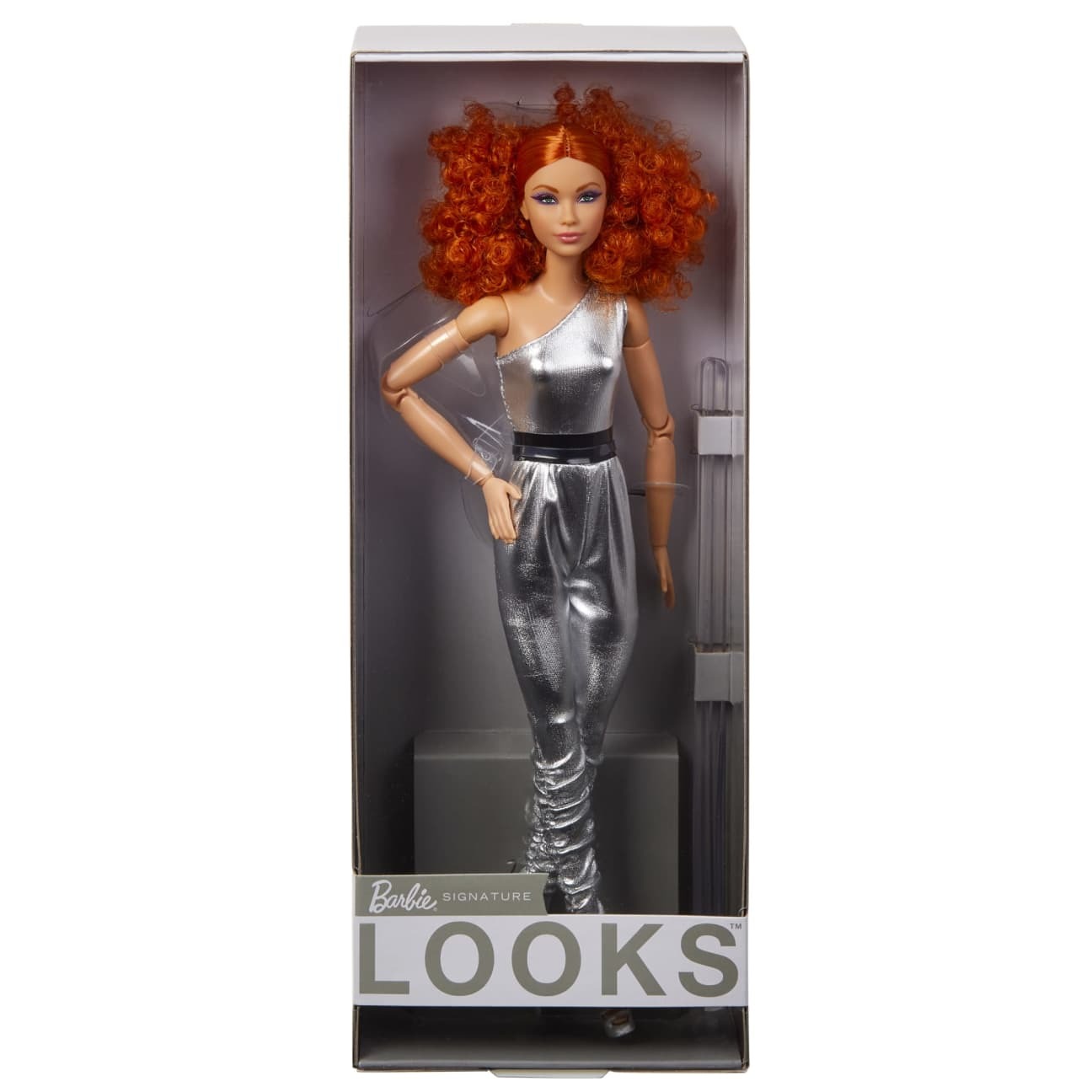 Barbie® Signature Posable Barbie Looks™ Doll Red Hair Original Body Type Hbx94 