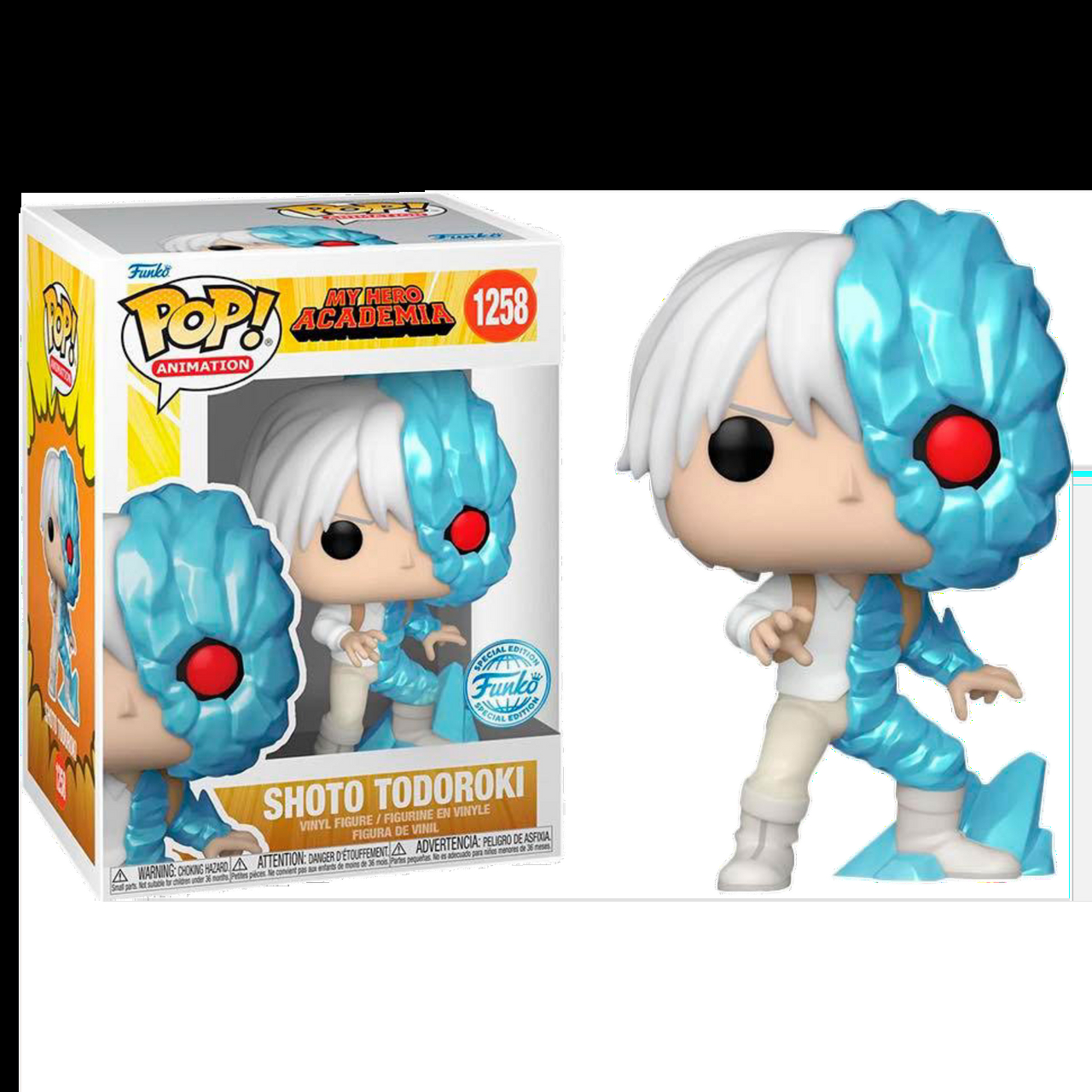 My Hero Academia - Shoto Todoroki Ice Power US Exclusive Pop! Vinyl [RS ...