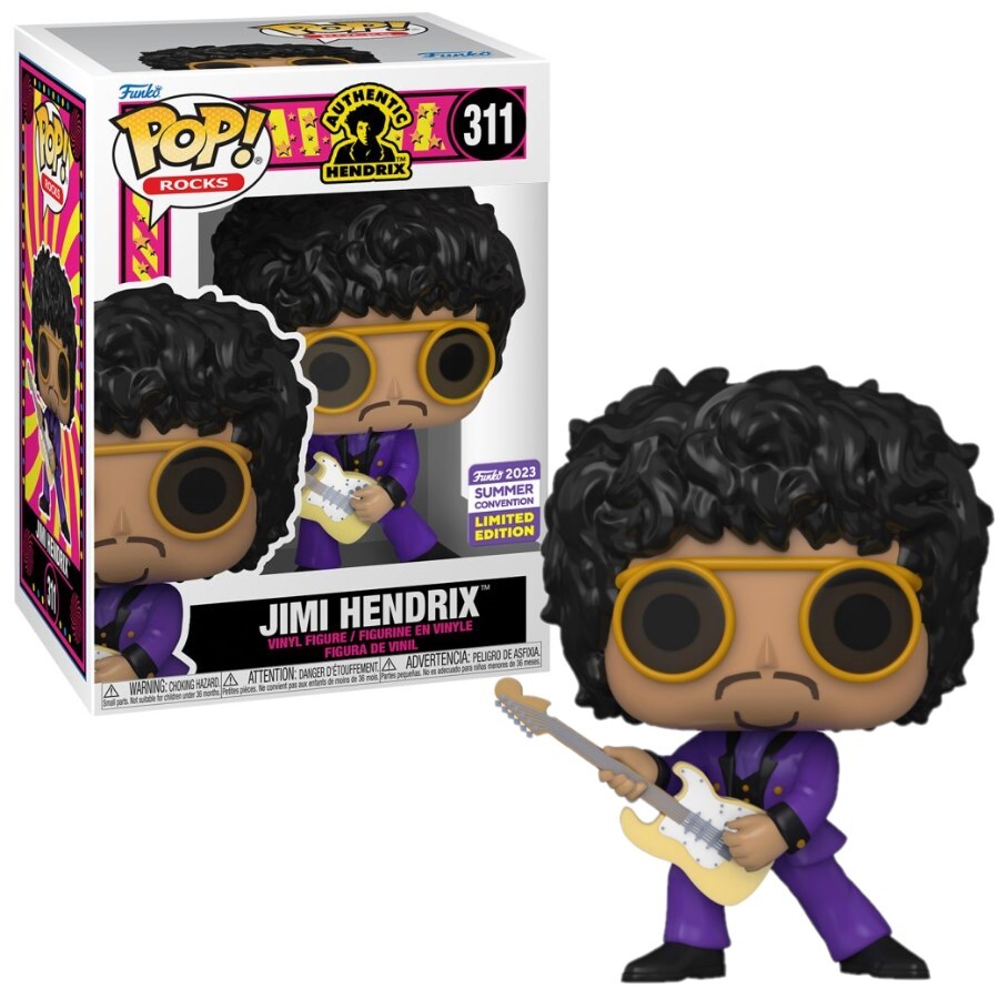 Jimi Hendrix - Jimi Hendrix (Purple Suit) SDCC 2023 US Exclusive Pop ...