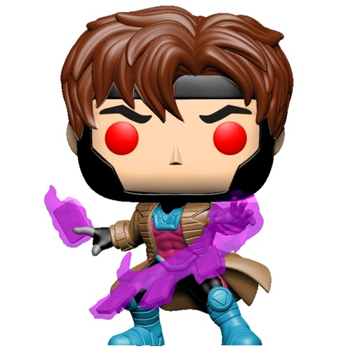 X-Men - Gambit with cards Translucent Glow US Exclusive Pop! Vinyl [RS]