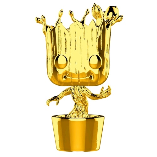 Marvel Studios 10th Anniversary - Groot Gold Chrome #378 Pop! Vinyl