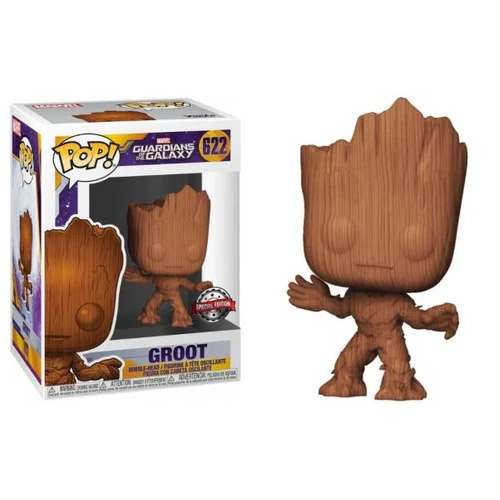 Guardians of the Galaxy: Vol. 2 - Groot Wood Deco #622 US Exclusive Pop! Vinyl [RS]