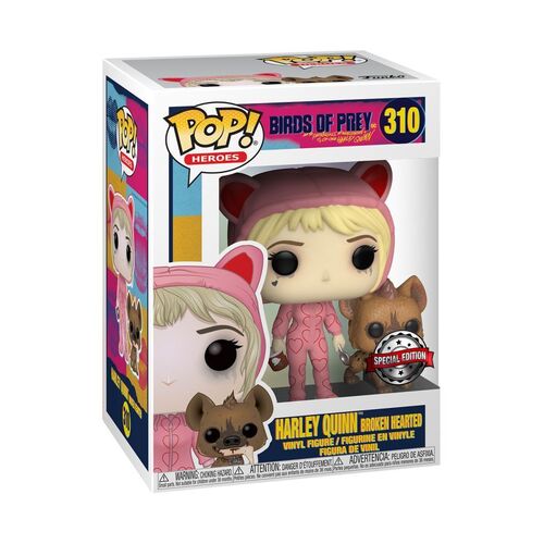 Birds of Prey - Harley Quinn Broken Hearted with Bruce #310 US Exclusive Pop! Vinyl