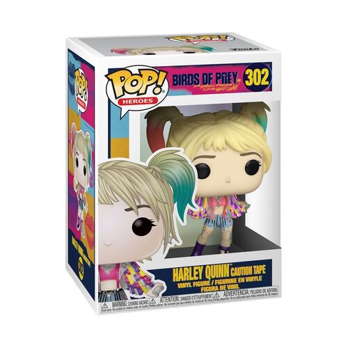 Birds of Prey - Harley Quinn Caution Tape Jacket #302 Pop! Vinyl