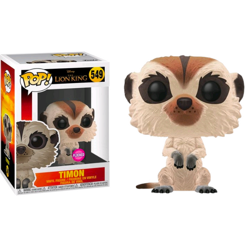 Lion King (2019) - Timon Flocked US Exclusive #549 Pop! Vinyl FUN40698