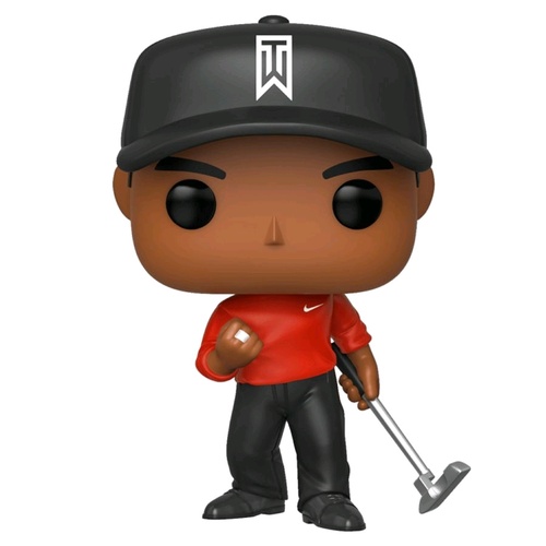 Golf - Tiger Woods Red Shirt Pop! Vinyl