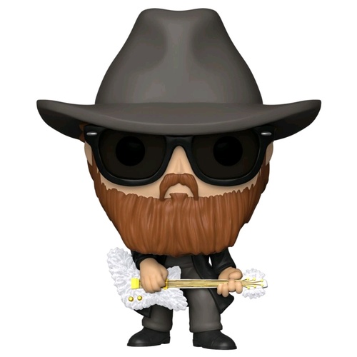 ZZ Top - Billy Gibbons Flocked #164 Pop! Vinyl