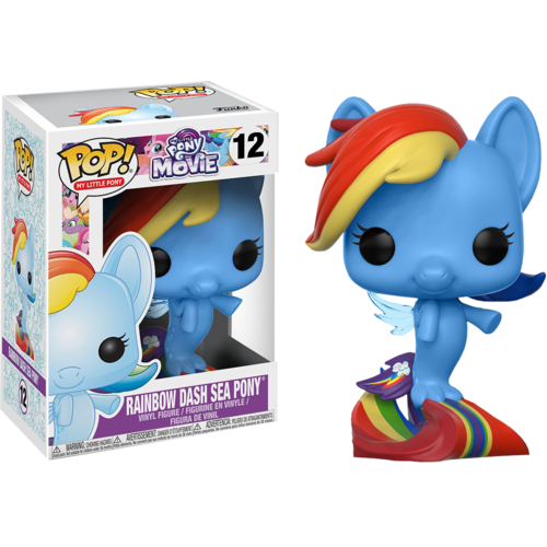 My Little Pony Movie - Rainbow Dash Sea Pony #12 Pop! Vinyl (vaulted)