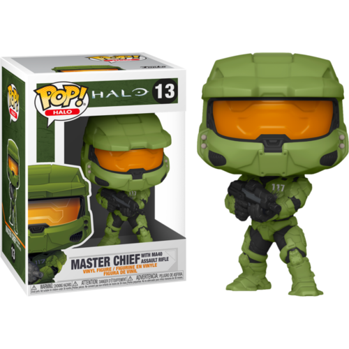 Halo Infinite - Master Chief with MA40 Assault Rifle #13 Pop! Vinyl