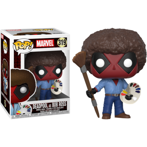 Deadpool - Playtime Bob Ross #319 Pop! Vinyl