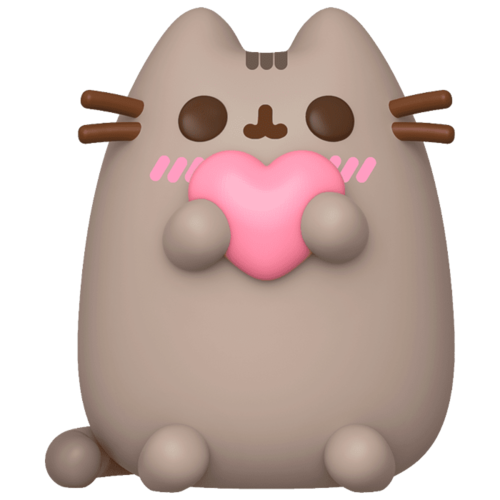 Pusheen - Pusheen with Heart Pop! Vinyl