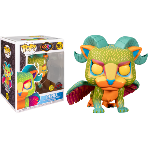 Coco - Pepita Neon Glow in the Dark 6" Super Sized #982 Pop! Vinyl