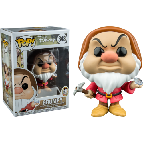 Snow White and the Seven Dwarfs - Grumpy with Diamond and Pick #348 Pop! Vinyl