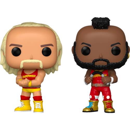 WWE - Hulk Hogan & Mr. T Pop! Vinyl Figure 2-Pack