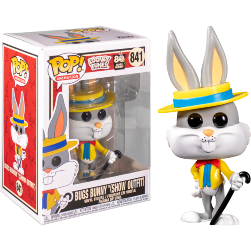 Looney Tunes - Bugs Bunny in Show Outfit 80th Anniversary #841 Pop! Vinyl