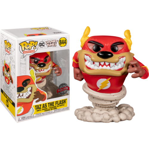 Looney Tunes - Taz as The Flash #844 Pop! Vinyl