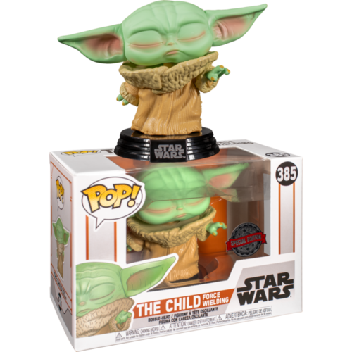 Star Wars: The Mandalorian - The Child Force Wielding #385 Pop! Vinyl