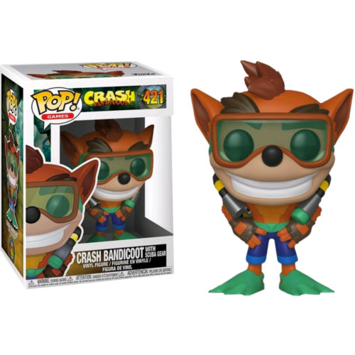 Crash Bandicoot - Crash Bandicoot in Scuba Gear #421 Pop! Vinyl