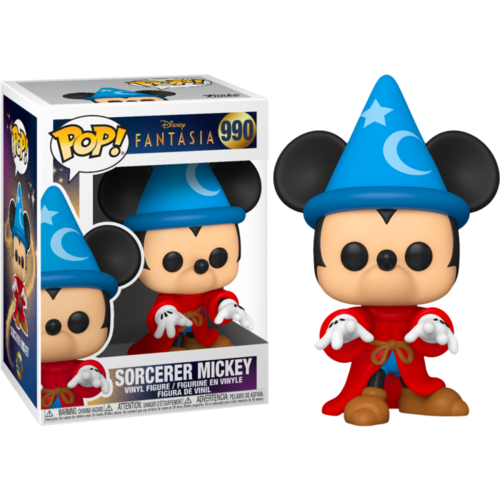 Fantasia - Sorcerer Mickey 80th Anniversary #990 Pop! Vinyl