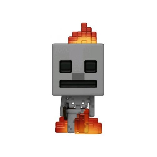 Minecraft - Skeleton with Fire Pop! Vinyl