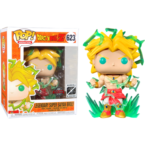 Dragon Ball Z - Legendary Super Saiyan Broly Super Sized 6” #623 Pop! Vinyl