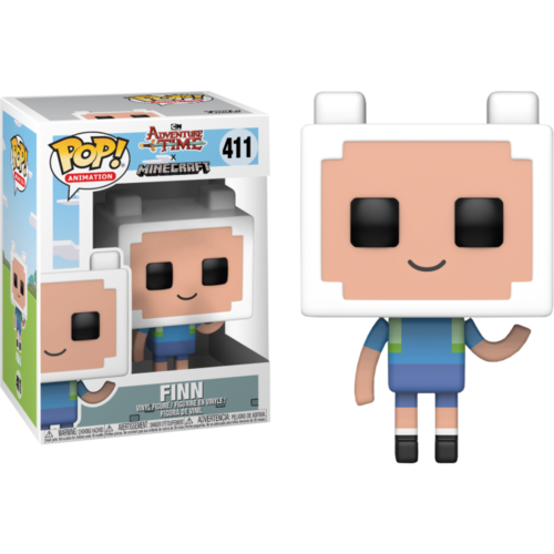 Adventure Time - Finn Minecraft #411 Pop! Vinyl