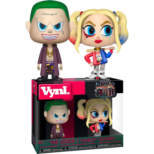 Suicide Squad - Joker and Harley Quinn Vynl. Vinyl Figure 2-Pack