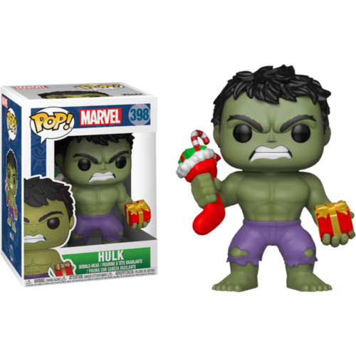 Hulk - Hulk with Christmas Stocking #398 Pop! Vinyl