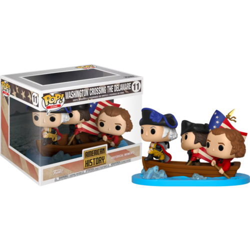 American History - George Washington crossing the Delaware River #11 Pop! Moment Vinyl