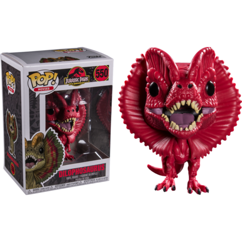 Jurassic Park - Red Dilophosaurus #550 Pop! Vinyl