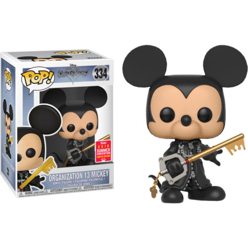 Kingdom Hearts - Mickey Organisation 13 Unhooded #334 Pop! Vinyl (2018 Summer Convention Exclusive)