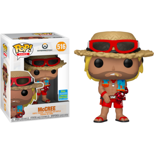 Overwatch - McCree with Summer Skin #516 Pop! Vinyl (2019 Summer Convention Exclusive)