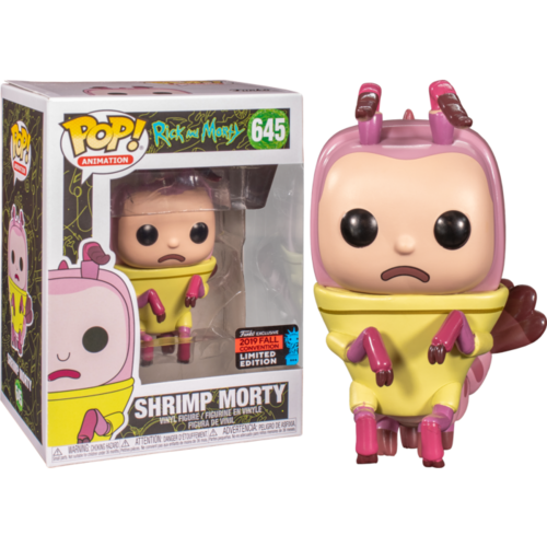 Rick and Morty - Shrimp Morty #645 Pop! Vinyl (2019 Fall Convention Exclusive)