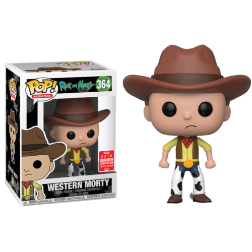 Rick and Morty - Western Morty #364 Pop! Vinyl (2018 Summer Convention Exclusive)