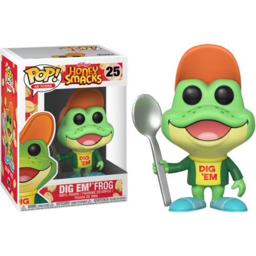 Kellogg’s Honey Smacks - Dig ‘Em Frog #25 Pop! Vinyl