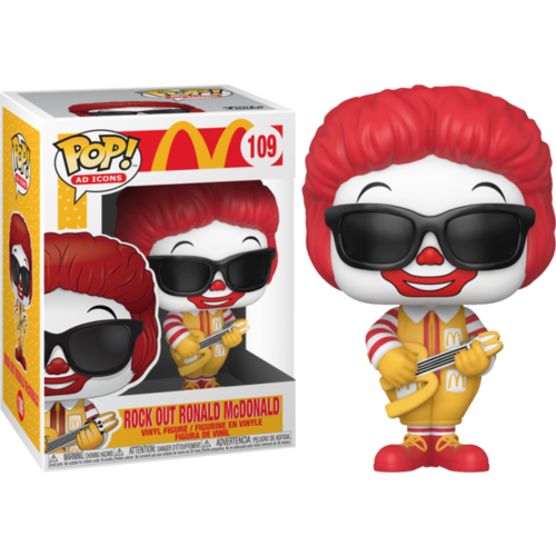 McDonald’s - Rock Out Ronald McDonald #109 Pop! Vinyl