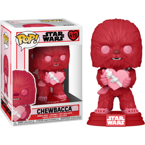 Star Wars - Chewbacca Valentine’s Day #419 Pop! Vinyl