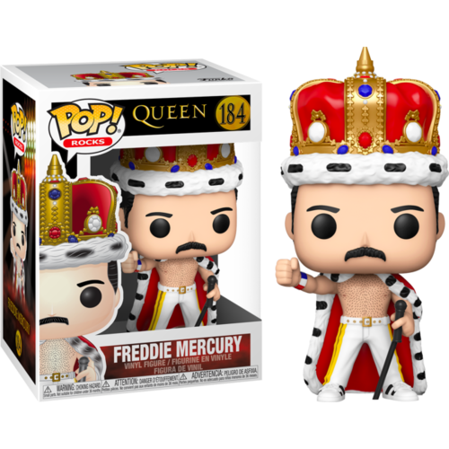 Queen - Freddie Mercury King #184 Pop! Vinyl