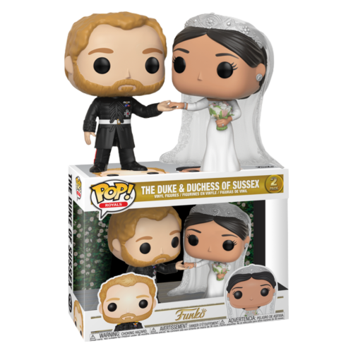 PRE ORDER ETA DECEMEBER Royal Family - Duke & Duchess of Sussex Pop! Vinyl Figure 2-Pack