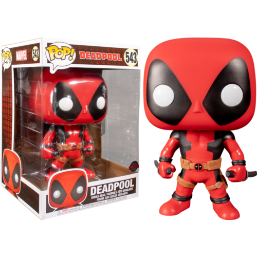 Deadpool - Deadpool with Swords Red 10” #543 Pop! Vinyl