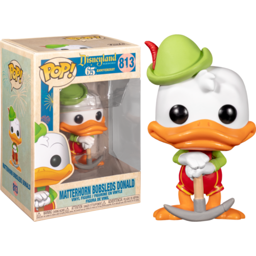 Disneyland: 65th Anniversary - Matterhorn Bobsleds Donald Duck #813 Pop! Vinyl