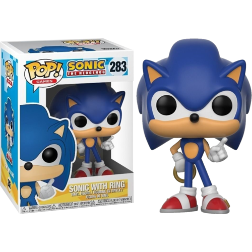 Sonic the Hedgehog - Sonic with Ring #283 Pop! Vinyl