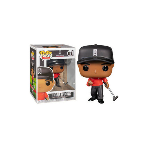 Golf- Tiger Woods Red Shirt #01 Pop! Vinyl