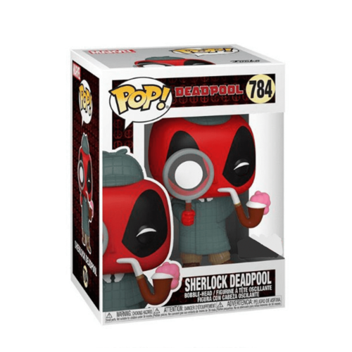 Deadpool - Sherlock Deadpool 30th Anniversary US Exclusive Pop! Vinyl #784