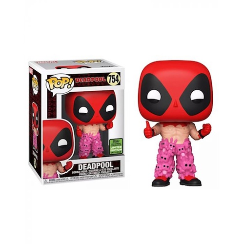 Deadpool - Deadpool with Teddy Belt ECCC 2021 US Exclusive Pop! Vinyl #754