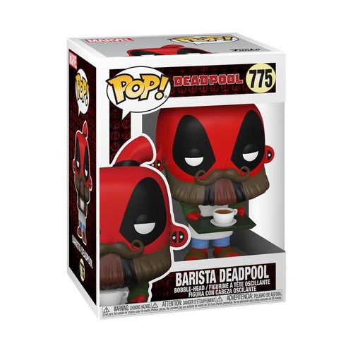 Deadpool - Coffee Barista 30th Anniversary Pop! Vinyl #775