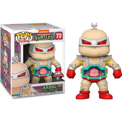 Teenage Mutant Ninja Turtles - Krang 6" US Exclusive Pop! Vinyl #72